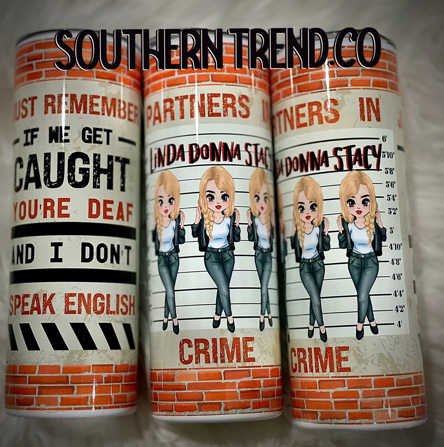 Partners in crime tumbler