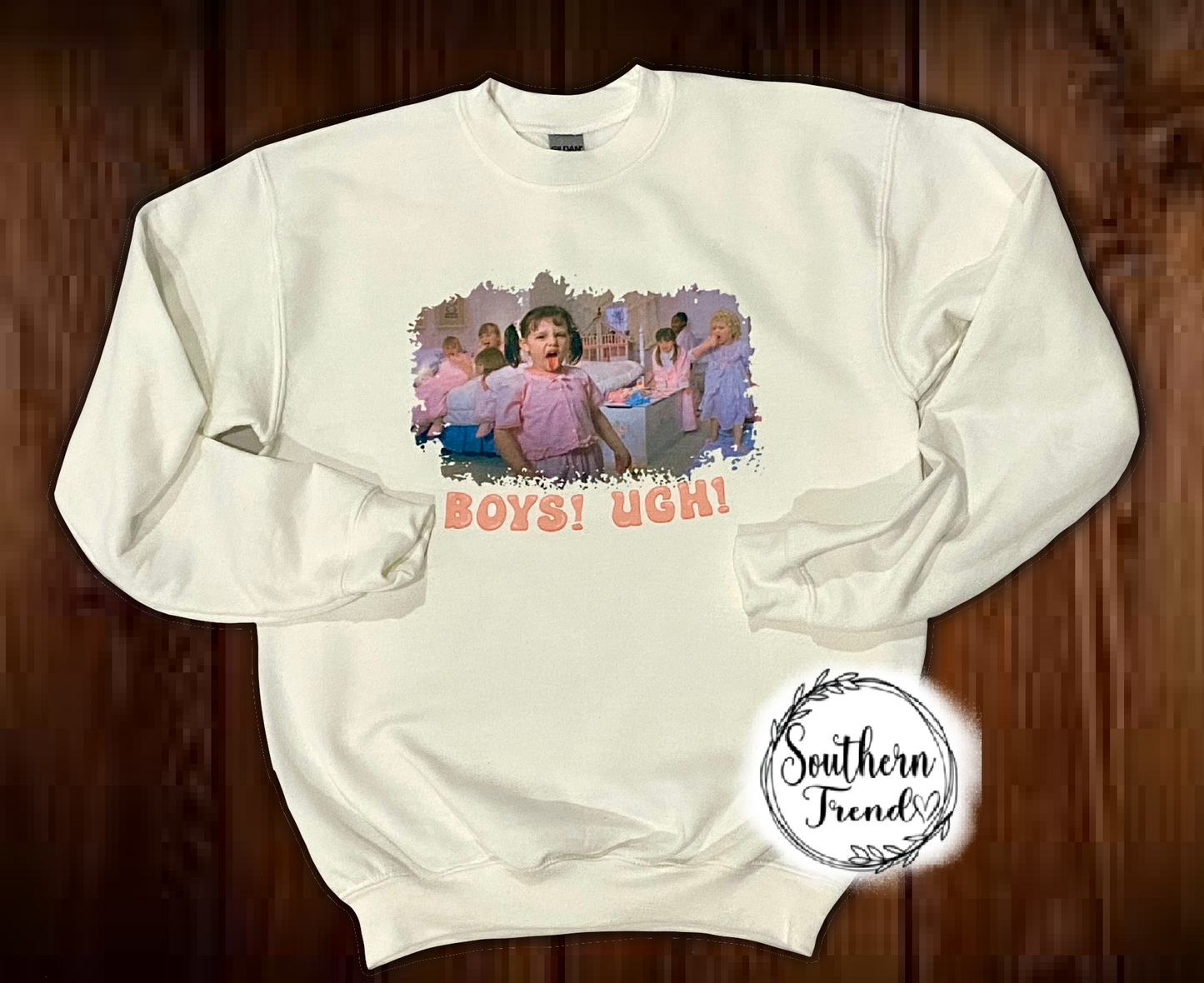 Boys… Ugh crewneck