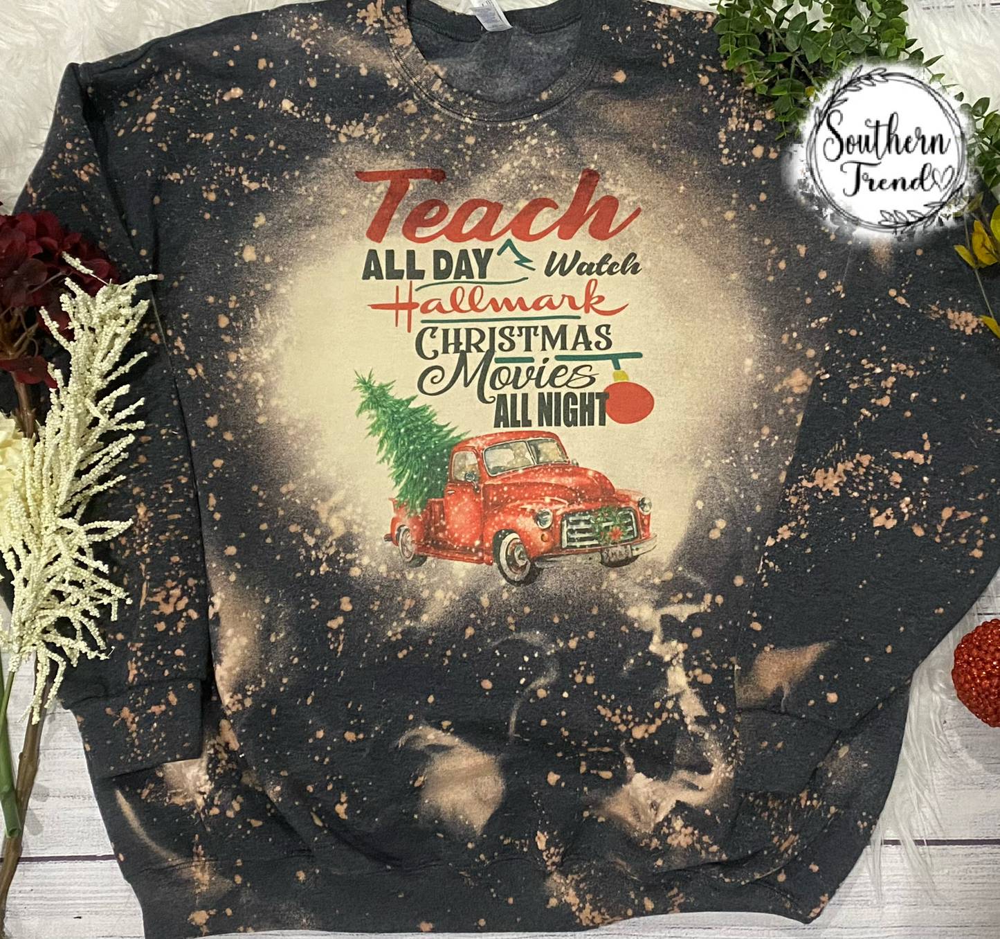 Teach all day watch hallmark movies all night