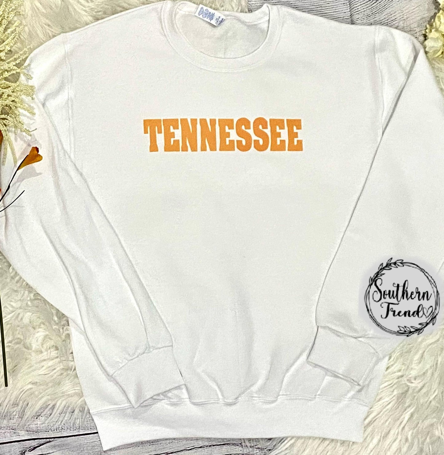 Tennessee white crewneck