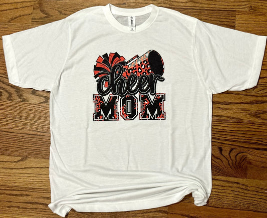Mom and Dad cheer shirt