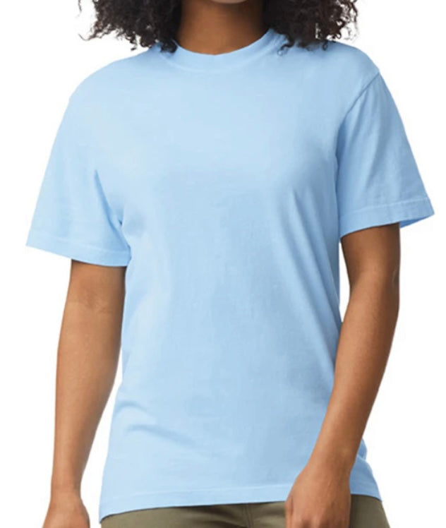 comfort color tee shirts with custom design