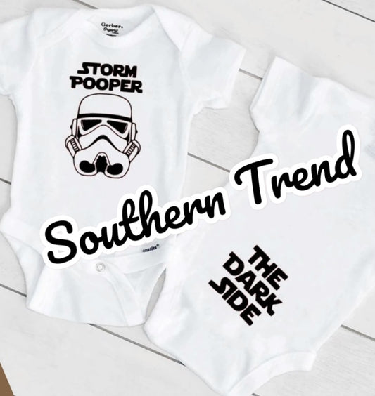 Storm Trooper baby bodysuit