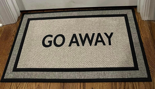 Custom welcome mat