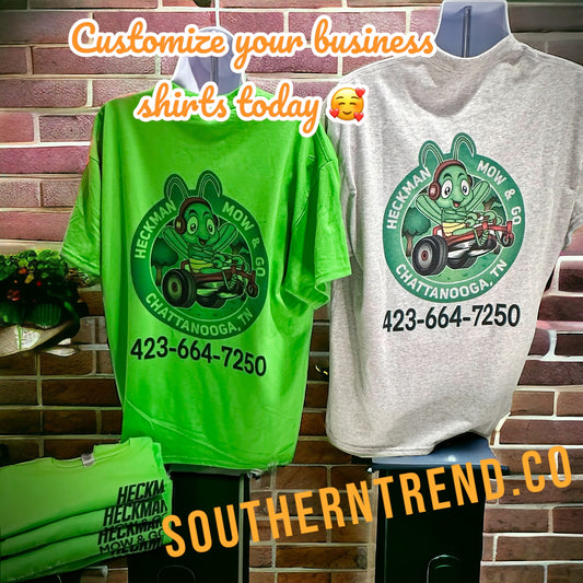 Customize a business tee shirt with your logo