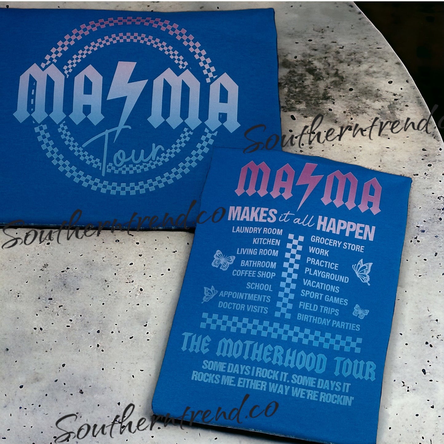 Mama Tour Makes it all happen tee shirt