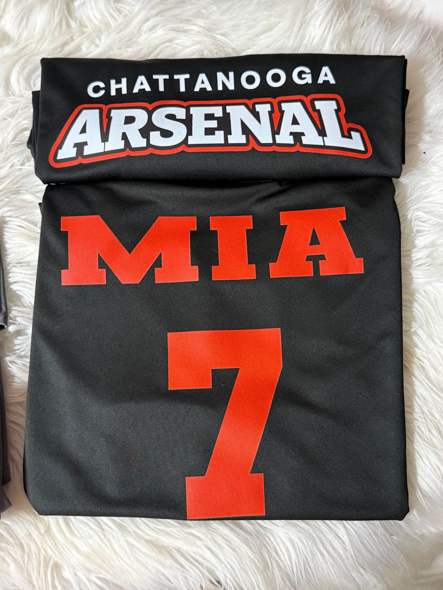 Arsenal practice shirts