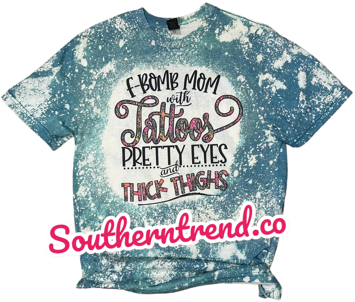 F bomb mom with tattoos tee shirt