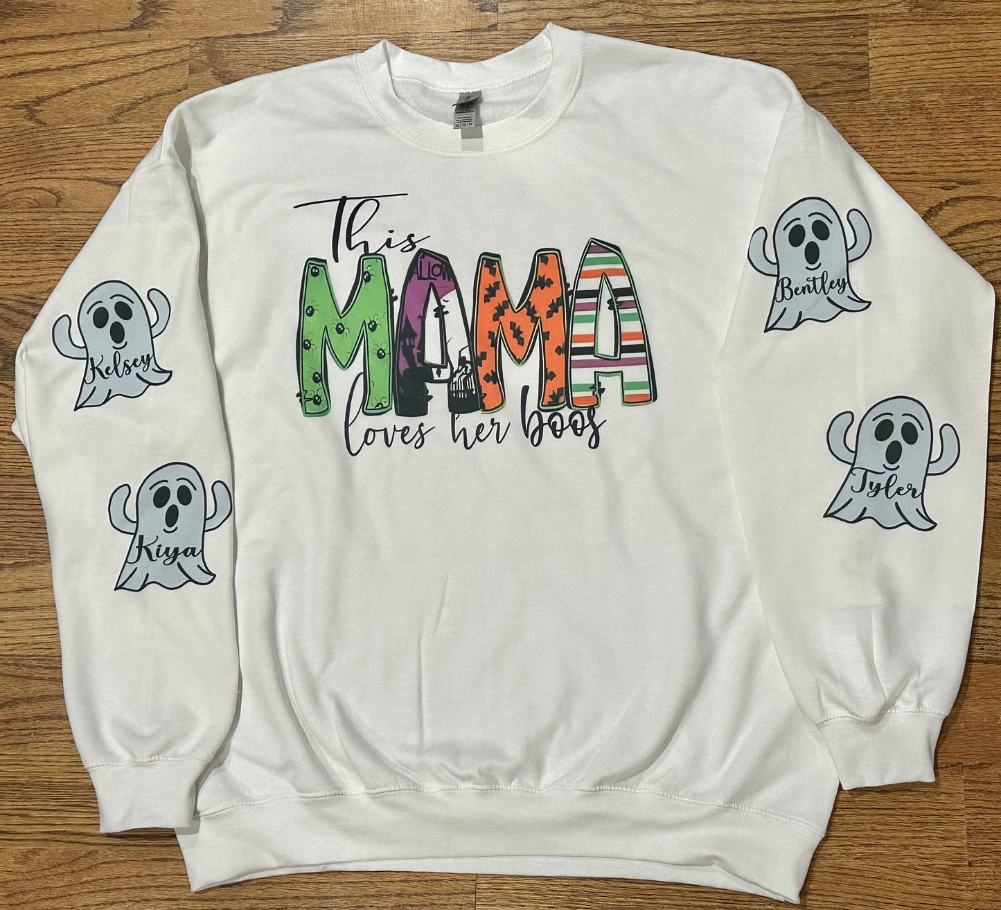 This mama loves her boos sweatshirt