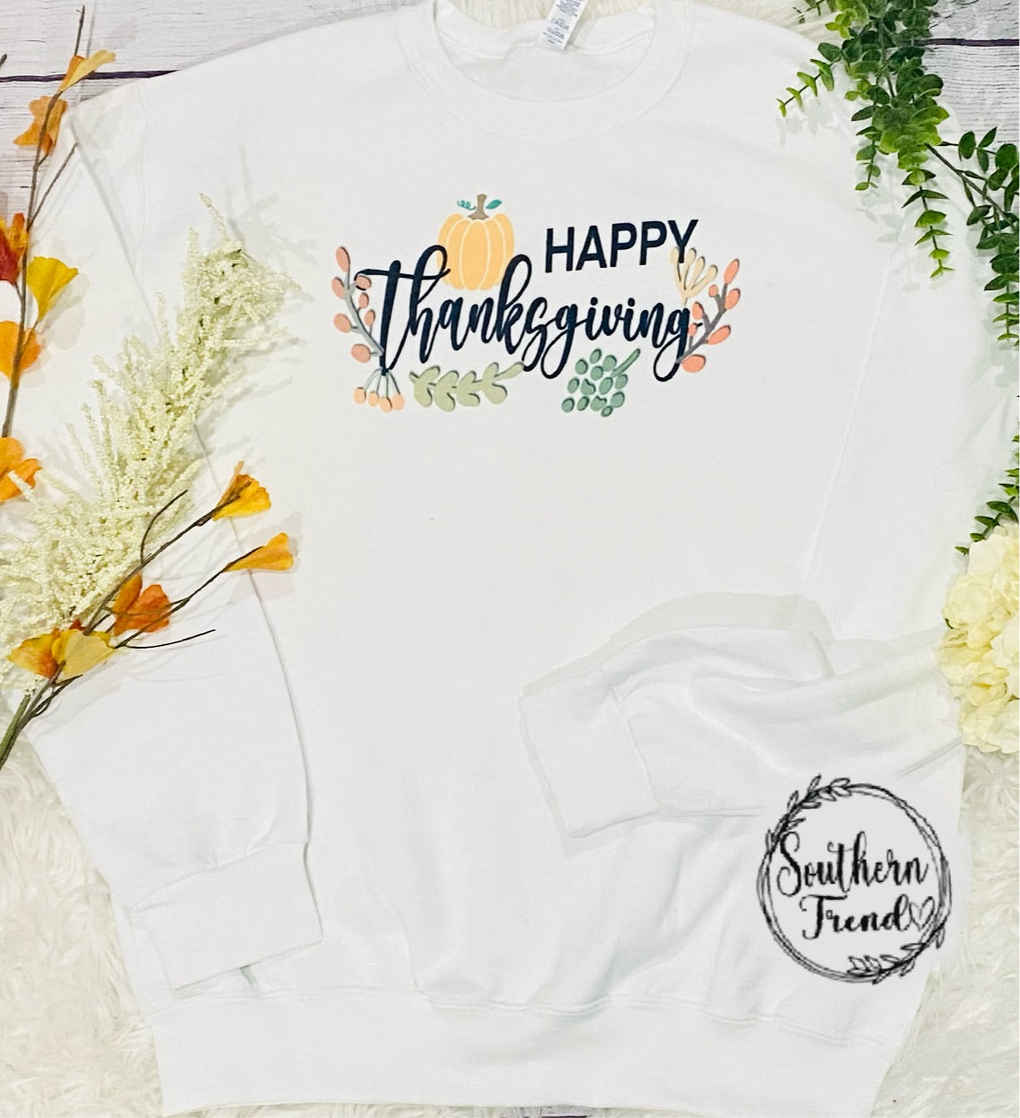 Happy Thanksgiving crewneck