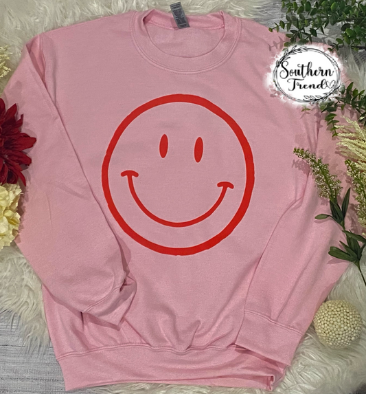 Smiley face sweatshirt