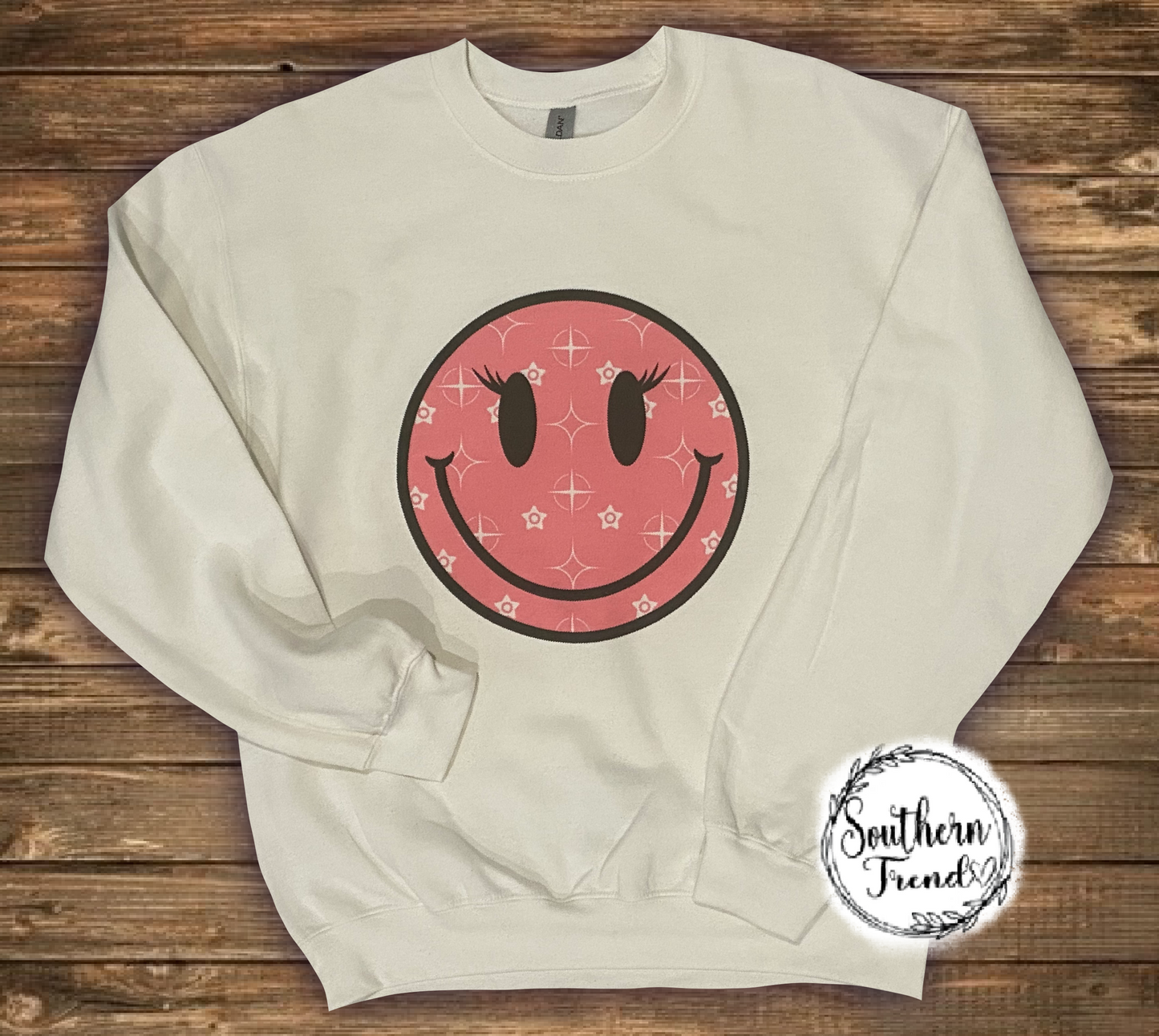 Smiley crewneck sweatshirt