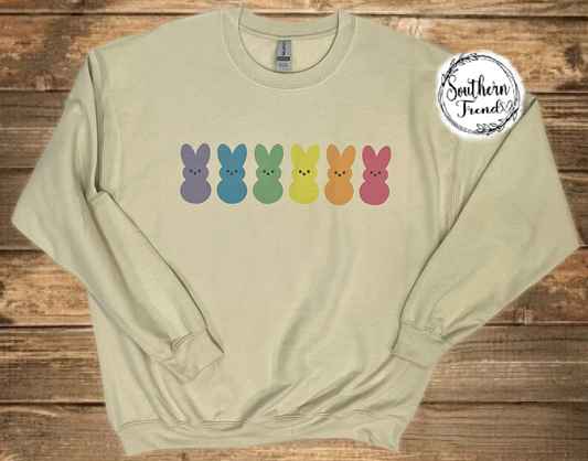 Peeps sand crewneck